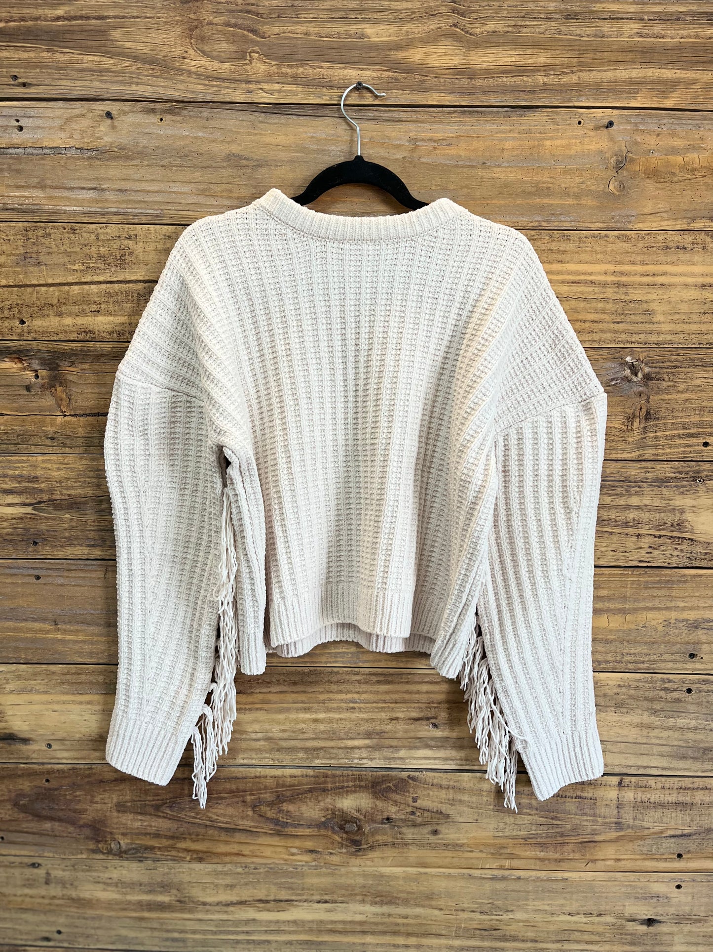 Fringe Sleeve Sweater