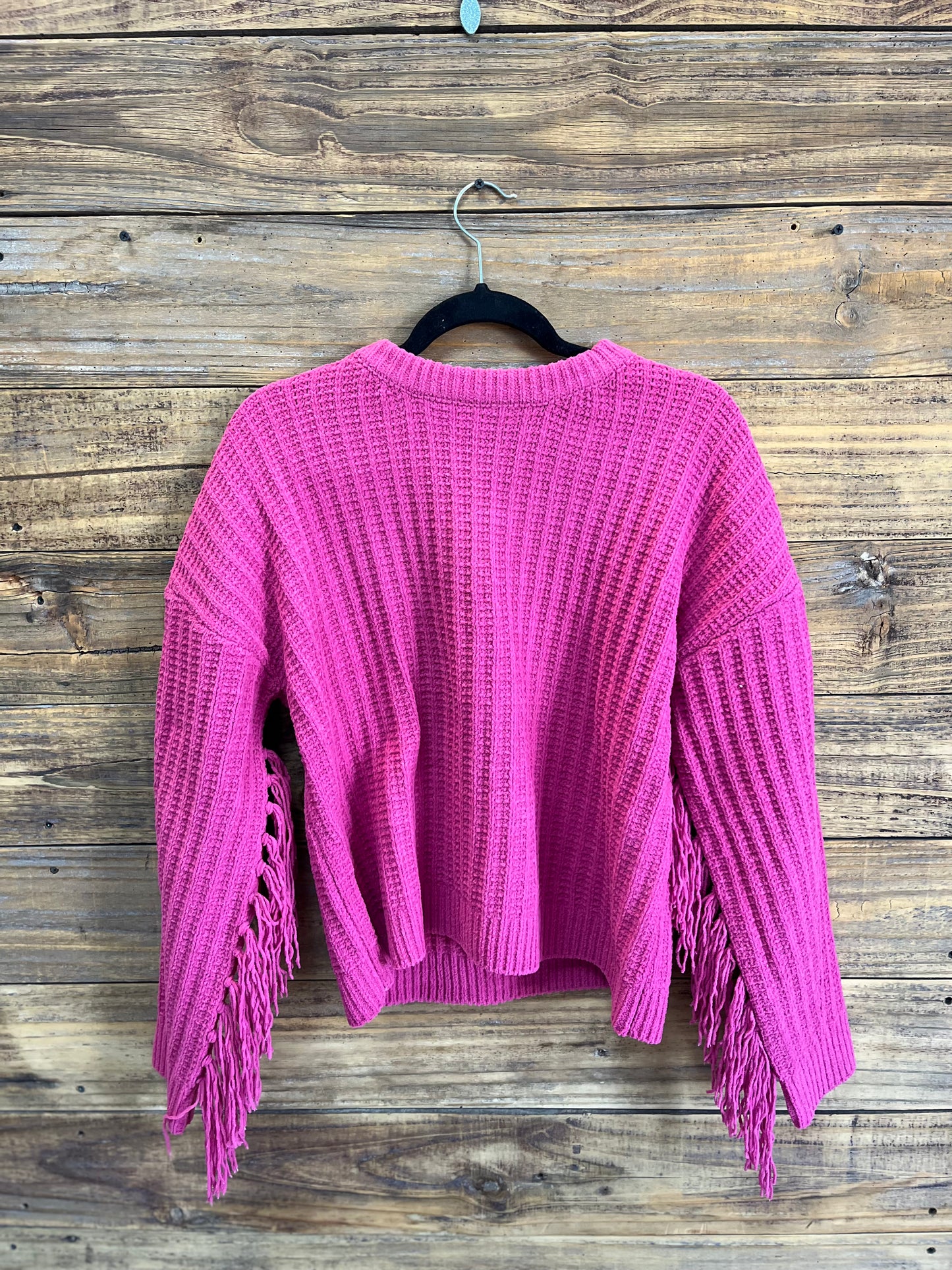 Fringe Sleeve Sweater