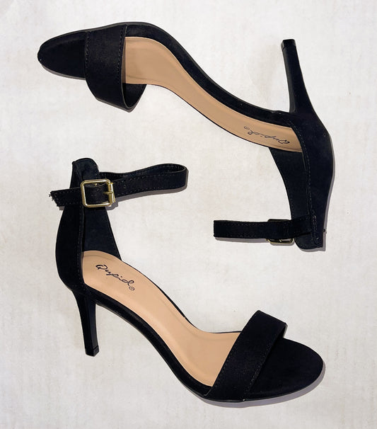 Black Suede Heels