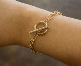 Toggle chain bracelets